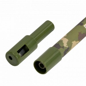 Карандаш механический цанговый 2 мм, BRAUBERG PRINT MILITARY, точилка, корпус ассорти, 1 шт, 181962