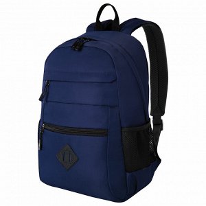Рюкзак BRAUBERG DYNAMIC универсальный, эргономичный, синий, 43х30х13см, 270803
