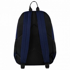 Рюкзак BRAUBERG DYNAMIC универсальный, эргономичный, синий, 43х30х13см, 270803