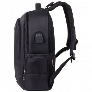 Рюкзак BRAUBERG FUNCTIONAL с отделением для ноутбука, 2 отд., USB-порт, Leader, 45х32х17 см, 270799