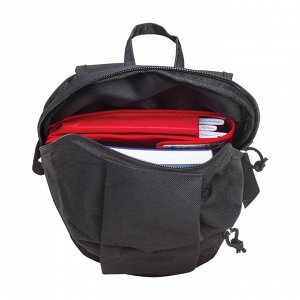 Рюкзак STAFF AIR компактный, черный, 40х23х16 см, 227042