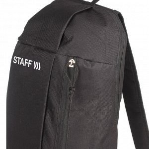 Рюкзак STAFF AIR компактный, черный, 40х23х16 см, 227042
