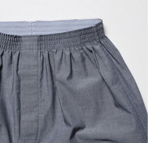 UNIQLO - свободные семейные трусы на плотной резинке - 07 GRAY
