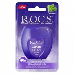 Зубная нить тонкая &quot;РОКС. Expert Clean&quot; 40м., шт