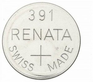 Элемент питания Renata 391 (SR1120W) 0%Hg BL