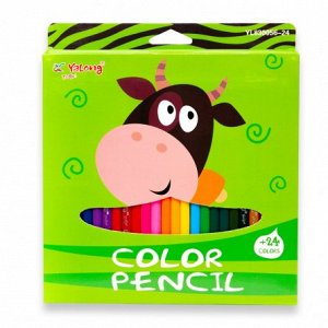 Цветные карандаши 24 цвета