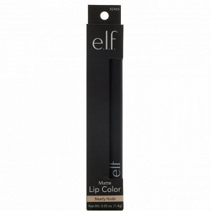 E.L.F. Cosmetics, Матовый карандаш для губ, Почти нюдовый, 0,05 унц. (1,4 г)