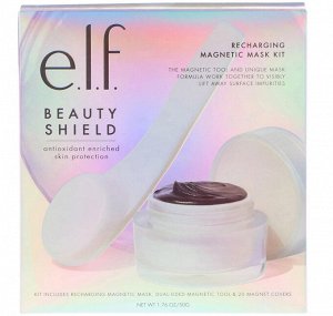 E.L.F. Cosmetics, Комплект для маски, защита красоты, очищающая магнитная маска, 1,76 унций (50 г)