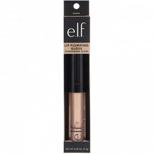 E.L.F. Cosmetics, Lip Plumping Gloss, Champagne Glam, 0.09 oz (2.7 g)