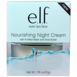 E.L.F. Cosmetics, Питательный ночной крем, 1,76 унции (50 г)