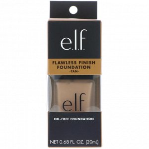 E.L.F. Cosmetics, Безупречная основа для покрытия, без масла, цвет загара, 0,68 ж. унц. (20 мл)