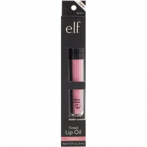 E.L.F. Cosmetics, Масло для губ с оттенком, Розовый поцелуй, 0.10 ж. унц.(3 мл)