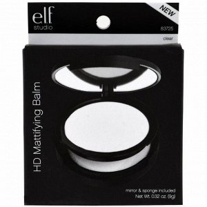 E.L.F. Cosmetics, Матирующий бальзам HD, прозрачный, 0,32 унции (9 г)