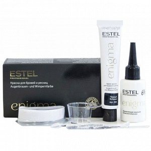 Краска для бровей и ресниц ESTEL Professional ENIGMA тон черный