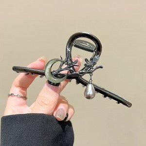 Заколка для волос, женская, крабик