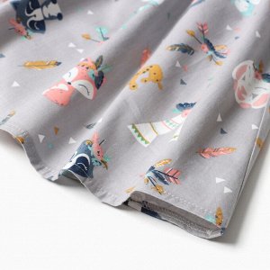 Платье детское с воротником KAFTAN «Зверята»