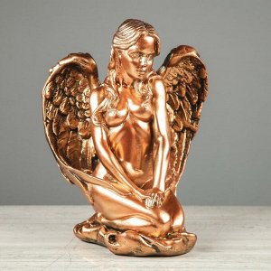 Статуэтка "Девушка-ангел", бронза
