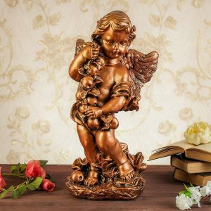 Статуэтка "Ангел с яблоками" бронза, 48 см