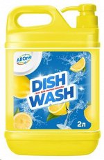 Allone гель д/мытья посуды 2л лимон дозатор 1шт / 8шт / DISH03 / 489517 Код: УТ-00800459