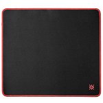 Коврик для мыши Defender Black XXL, (ткань+рез, 400х355х3мм), для игровых мышей, 50559