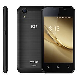 Смартфон BQ 4072 Strike Mini, 3G, 8Gb + 1Gb Black Brushed