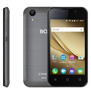 Смартфон BQ 4072 Strike Mini, 3G, 8Gb + 1Gb Dark Gray Brushed