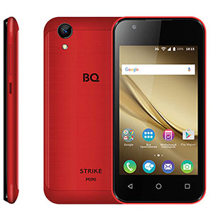 Смартфон BQ 4072 Strike Mini, 3G, 8Gb + 1Gb Red Brushed