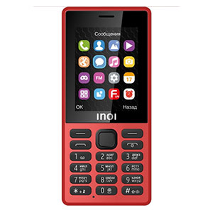 Телефон сотовый INOI 244 Quattro Red