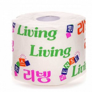KR/LIVING Туалетная бумага 2-хслойная/ 98мм*70м