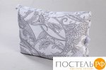 Подушка &quot;ШЕЛК&quot; на молнии с кантом тик 45*65*5