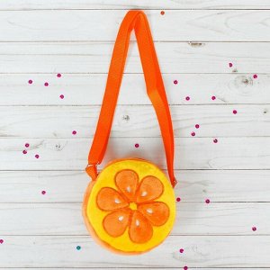 Мягкая сумочка "Апельсин"
