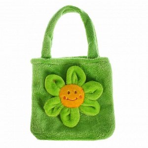 Мягкая сумочка "Улыбчивый цветочек" цвета МИКС