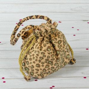 Мягкая сумочка "Леопард"