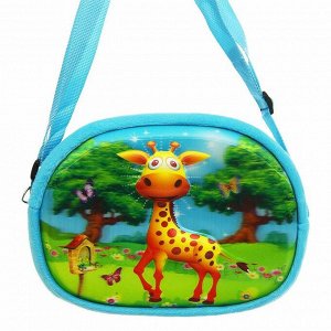 Мягкая сумочка 3Д "Жирафик"