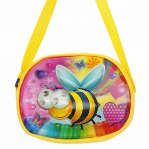 Мягкая сумочка 3Д "Пчелка"