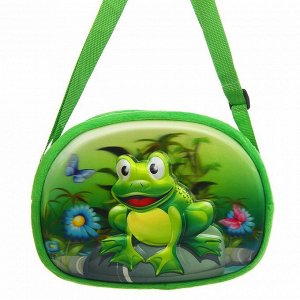 Мягкая сумочка 3Д "Лягушка"