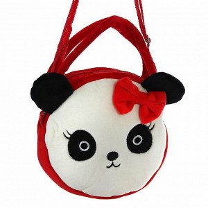 Мягкая сумочка "Панда" с бантом