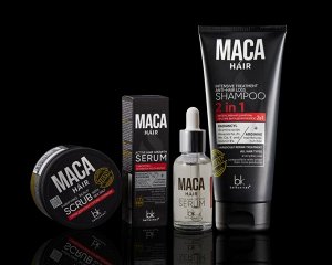 Maca Hair Скраб для кожи головы соляной 200г