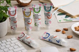 Pockets’ Hand Cream Крем для рук роза и центелла  30г