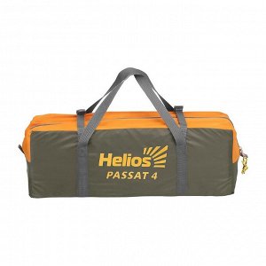 Палатка PASSAT-4 (HS-2368-4 GO) Helios [390х240х140см,PU 3000мм,6,15кг]