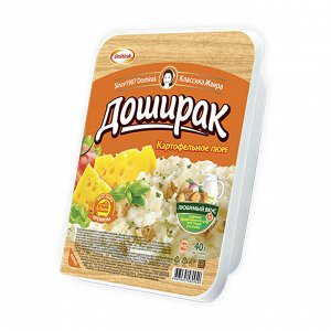 Пюре картофельное быстрого приготовления "Доширак" со вкусом сыра, 40 г