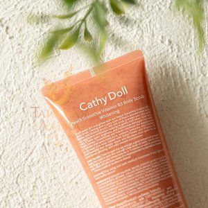 Скраб для Тела от Пигментации с Витамином В3 «Персиковый Смузи» CATHY DOLL