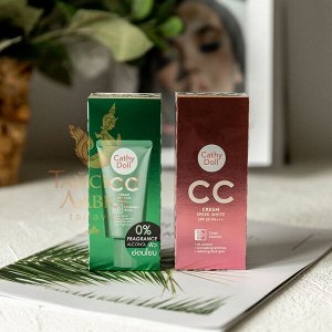 СС-Крем Для Лица «Speed White» SPF50 Pa+++ (5 Медовый) CATHY DOLL