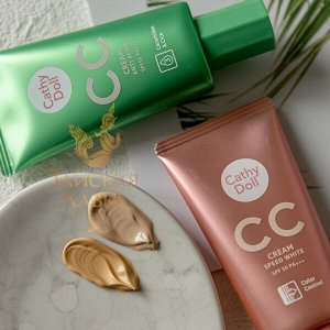 СС-Крем Для Лица «Speed White» SPF50 Pa+++ (5 Медовый) CATHY DOLL
