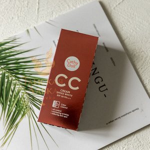 СС-Крем Для Лица «Speed White» SPF50 Pa+++ (5 Медовый) CATHY DOLL