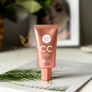 СС-Крем Для Лица «Speed White» SPF50 Pa+++ (5 Медовый) CATHY DOLL