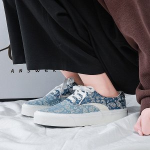 Кеды женские с принтом