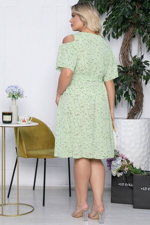 Платье "Марианна" (нежная зелень) П5663