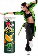 Картофельные чипсы Kracks туба 160гр