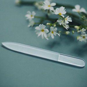 Стеклянная пилка для ногтей, 12 см